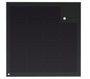 IBC CELLS 45W 75W Bark Textured Solar Tile Vervanging van traditionele daktegels