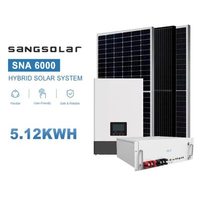 6KW 12KW 18KW opslag 10KW compleet off-grid zonnebatterij systeem voor thuis